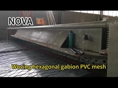 PVC-gecoate hexagonale gabion-weven mesh - metaaldraad-steenkooienetting voor bouwprojecten