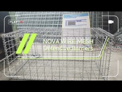 Militaire galvaniseerde gelaste nethoudende muren voor beveiliging van de omgeving