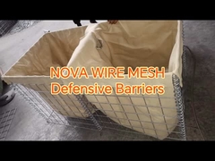 Militaire galvaniseerde gelaste nethoudende muren voor beveiliging van de omgeving