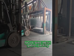 Op Maat Gemaakte Geweven Gabion - Decoratieve Patronen voor Landschapsarchitectuur