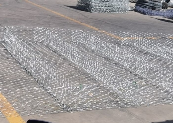 EN10223 de het Landschapsrots van  Gabion Mattress ASTM975 kooit Zwaar Met een laag bedekt Zink