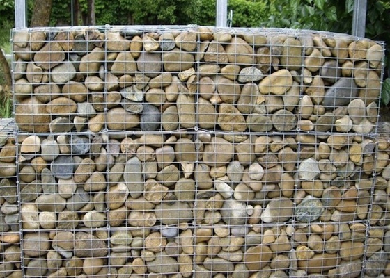 3x1x1m 60x80mm Duurzame de Manden van Behoudende Muurgabion