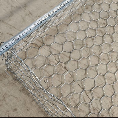 Gegalvaniseerd gabion gaas 60x80 mm voor erosiebestrijding en beveiligingswanden
