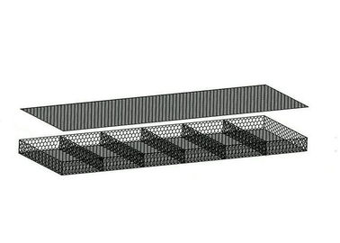 Het dubbel verdraaide Hexagonale Matrassen 60 van Gabions en -* 80 Mm-Grootte