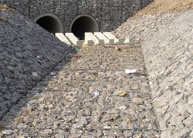Duurzaam 1m-6m Gabion Wall Mesh Hoge treksterkte 380-550n/Mm2