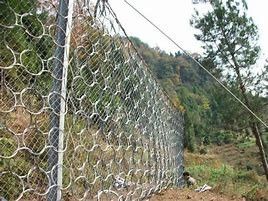 Het hete Ondergedompelde Galvanizedsteel-van het het Netwerk Duidelijke Weefsel van de Metaalring Systeem van de de Hellingsstabilisatie