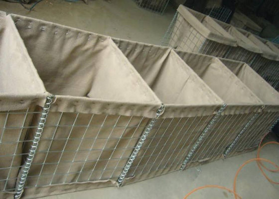 3 mm itaire defensieve barrières / zandbarrière Gabion Mesh Box