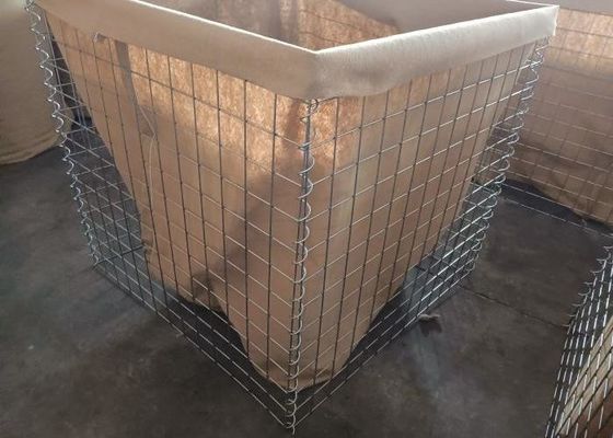 itaire groene Zn bedekte zandbarrières Economische kosten 4 mm spiraal afstand barrière systeem