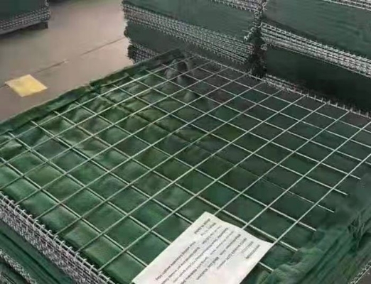 Zn-gecoate itaire defensieve barrière en economische oplossing voor defensie