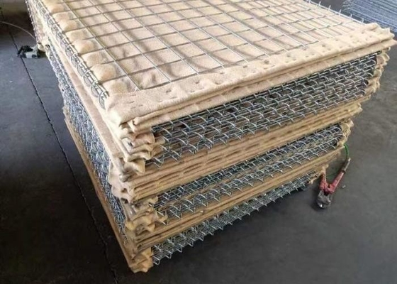 Zn-gecoate itaire defensieve barrière en economische oplossing voor defensie
