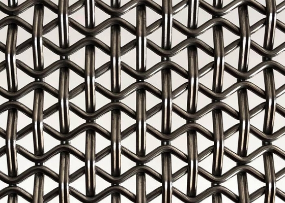 Antiquiteit Geplooid Messing 4m X 30m de Decoratieve Muren van Draadmesh for buildings facades and