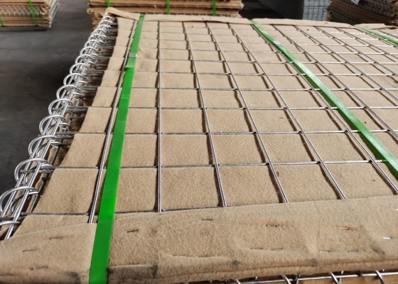 1mx2m de Barrières van Hoge die Intensiteitsclashproof Gabion voor itaire Vestingwerken worden gebruikt