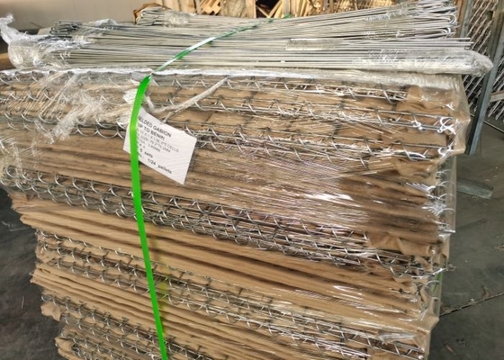 1mx2m de Barrières van Hoge die Intensiteitsclashproof Gabion voor itaire Vestingwerken worden gebruikt