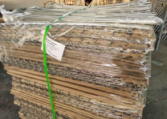 1mx2m de Barrières van Hoge die Intensiteitsclashproof Gabion voor itaire Vestingwerken worden gebruikt