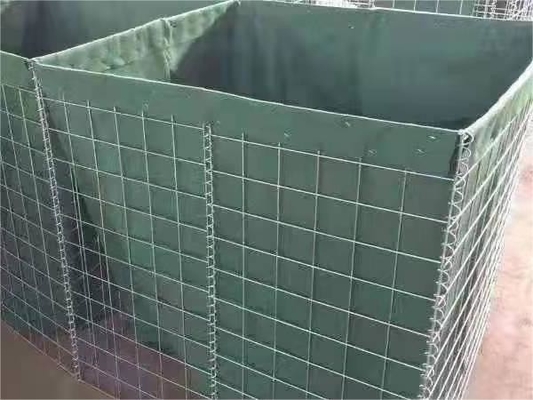 Zinkgecoate gelaste verdedigingsmuur type verdedigingsbarrières voor itaire zandmuur of overstromingsbestrijding