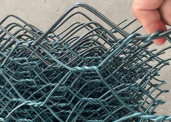Op zwaar werk berekende Galfan 80x100mm 2.4mm Gabion Draad Mesh As Erosion Protection Structure