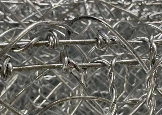 2*1*1m 245gm gegalvaniseerde draad Gabion manden Duurzame constructie