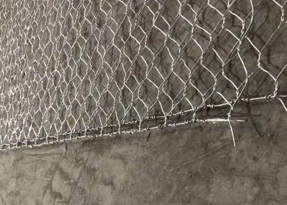 Mesh Grootte 60x80mm Reno Gabion Matras Hoge sterkte voor vasthoudende structuren