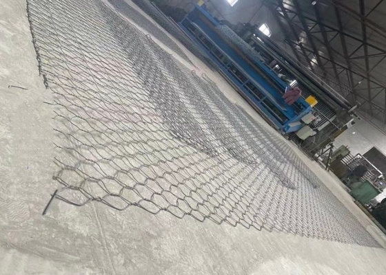 Metalen Gabion manden met een hoge zinkcoating / makkelijke constructiemethode ISO9001-gecertificeerd