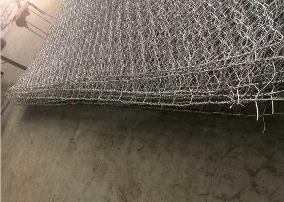 2.8mm Met een laag bedekt/de Gegalvaniseerde Pvc Gabion-Weerstand van de Mandenroest