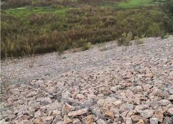 Pvc Met een laag bedekte Eco Vriendschappelijk  Gabion Mattress Slope Protection
