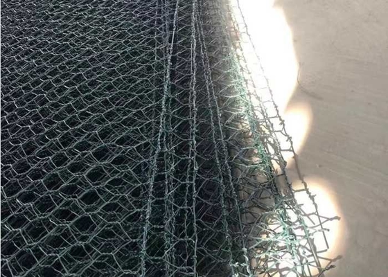 220-240g/M2 zink Met een laag bedekte Gabion-Donkergroene Matras