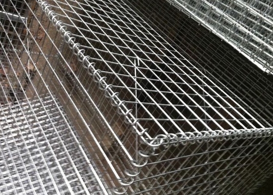 Pvc-coating gelast schanskorfpaneel voor zware schanskorfmuur