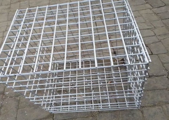 Pvc-coating gelast schanskorfpaneel voor zware schanskorfmuur