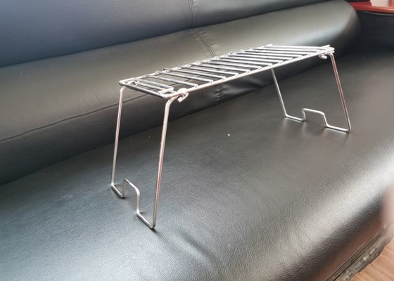 Op zwaar werk berekende Sus 316 de Grootte niet Stok van Mesh High Heat Resistance Customized van de Barbecuegrill