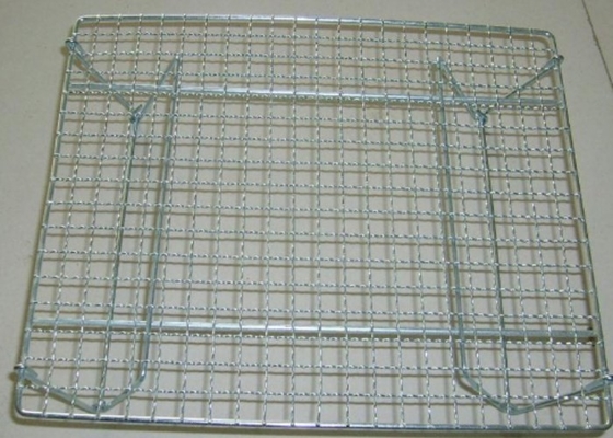 Lichtgewicht 304 Roestvrij staal Mesh Bbq Reusable Customized
