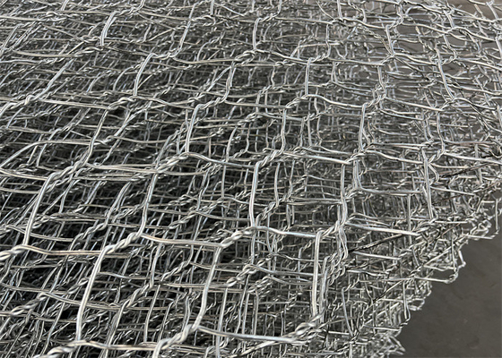 Zware gabion manden voor rivierbankbescherming met draaddiameter 2,2 mm-3,5 mm