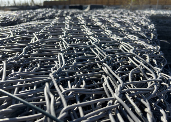 Zware gabion manden voor rivierbankbescherming met draaddiameter 2,2 mm-3,5 mm