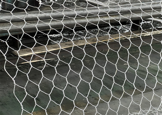 1x1x1m Gabion draadnet Pvc coating Dikte 0,2-1 mm