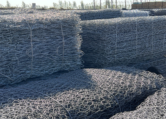 Staal aanpasbare gabion manden 1mx1mx1m Box bescherming voor rivierbanen