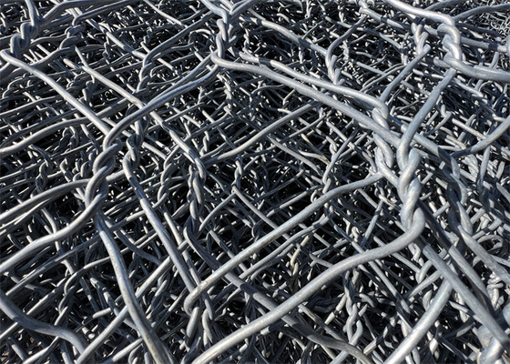 Zwaar zwaar Hexagonale metaaldraad gabionwanden Corrosiebestand Zinkcoating 240g/m2