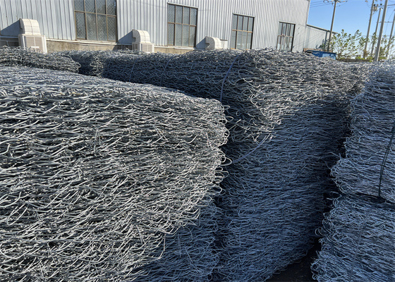 Hexagonale Mesh Metalen Gabion Baskets 1mx1mx1m