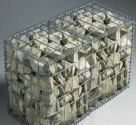 Economisch zeshoekig gelast maas Gabion manden voor dragende muren gelast maas kooi