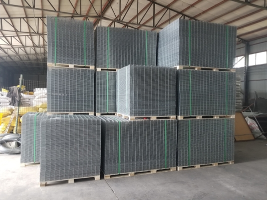 Economisch zeshoekig gelast maas Gabion manden voor dragende muren gelast maas kooi