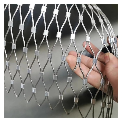 7x19 flexibele Roestvrij staalkabel Mesh Netting For Stair Railing