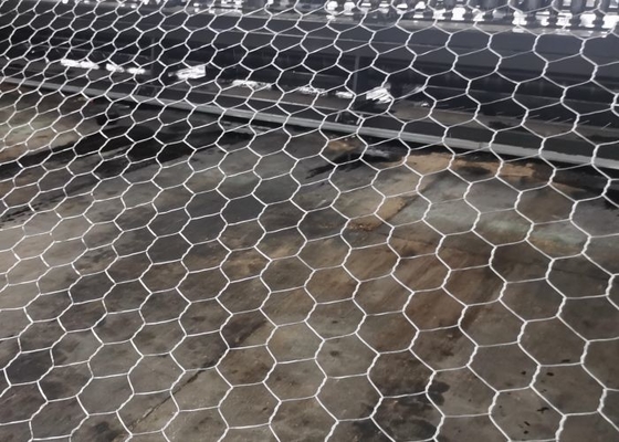 Flood Control 3.2mm Gabion Mesh Cage Voor Stone Sack Gabion dozen Rivier vullen Gabion zakken