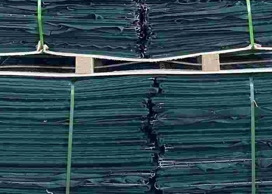 Warm gedompelde gegalvaniseerde itaire zandbarrières Spiraaldraadmaasysteem met geotextielstof