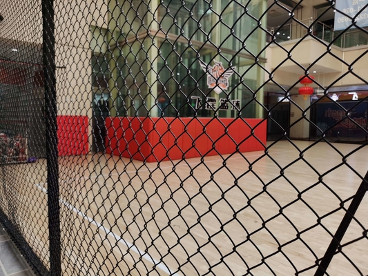 Bespoke Roll Carbon Steel Rhomboïde Chain Link Fence Mesh Voor Residentiële Of Boerderij