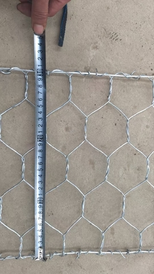 Gegalvaniseerd zeshoekig gabiongas voor stabilisatie van hellingen