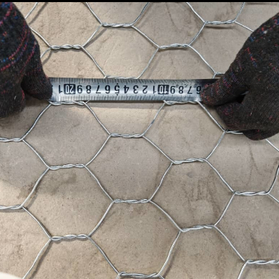 Gegalvaniseerd gabion gaas 60x80 mm voor erosiebestrijding en beveiligingswanden