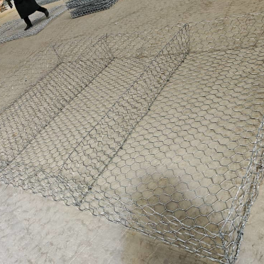 Gegalvaniseerd gabion gaas 60x80 mm voor erosiebestrijding en beveiligingswanden