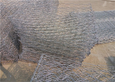 100 mmx120 mm Mesh Grootte Zink gecoate Gabion manden voor rivierbank bescherming