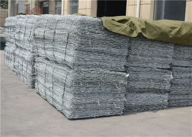Aanpassing van gegalvaniseerde gabionkooien met PVC-gecoat oppervlak