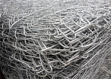 Eco-vriendelijke gegalvaniseerde draad Gabion mand PVC bedekt Gemakkelijk bouwmethode overstromingsbestrijding Gaibon manden