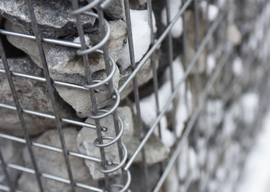 De hete Ondergedompelde Gegalvaniseerde Weerstand van de de Kooiencorrosie van Behoudende Muurgabion