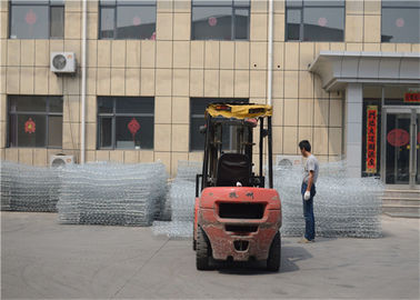 Duurzame Geweven Hexagonale Gabion-Doos Drievoudige Draai die Geassembleerd Eenvoudig weeft